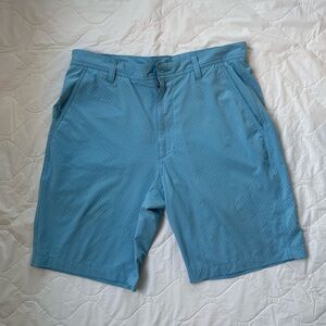 Men's Light Blue/Gulf Casual Shorts
